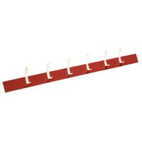 Cloakroom/leisure products - Wall mounted coat rack - Red