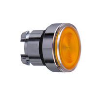 Frontelement für Leuchtdrucktaster ZB4, tastend, orange, Ø 22 mm