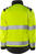 High Vis Green Jacke Kl. 3 4067 GPLU Warnschutz-gelb/schwarz - Rückansicht
