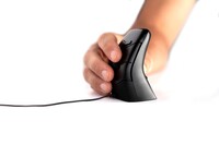 DXT03 Mouse is a wired compact ergonomic ambidextrous mouse designed for increas