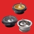 Accessories for mortar grinder PULVERISETTE 2 Material Grinding set stainless steel