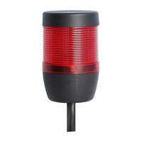 135173 Stex24 Signalsäule rot, 70mm, 24V AC/DC, LED-Dauerlicht Kabel 2,5 Meter, SS70-OB1/24 125