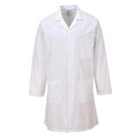 PORTWEST WC11 STANDARD COAT 2852 WHITE SIZE M