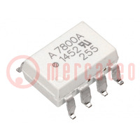 Optocoupler; SMD; Ch: 1; OUT: isolation amplifier; 3.75kV; 15kV/μs