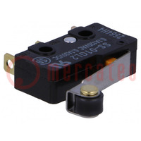 Microswitch SNAP ACTION; 0.1A/125VAC; 0.1A/30VDC; SPDT; ON-(ON)