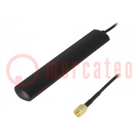 Antenna; WiFi; 2dBi; for ribbon cable; 50Ω; f: 2400÷2483.5MHz