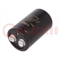 Capacitor: electrolytic; 560uF; 550VDC; Ø51x82mm; Pitch: 22.2mm