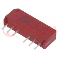 Relais: reedcontact; SPST-NO; Uspoel: 12VDC; 0,5A; max.200VDC; 10W