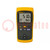 Medidor: temperatura; digital; LCD; -200÷1372°C; Resol: 0,1°C