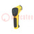 Infrared thermometer; LCD; -32÷480°C; ±1.5%; -50÷1370°C; ε: 0,1÷1