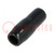 Protection; 6mm2; for ring tube terminals; 20.6mm; black