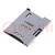 Connector: for cards; SIM; shielded,push-push; SMT; gold-plated