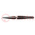 Tweezers; Blade tip shape: sharp; Tweezers len: 125mm; ESD