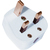 Cablenet UK Mains Plug 13Amp White (BS1363)
