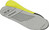 Einlegesohle Connexis Safety Größe 43 (UK 9.0) grau/gelb
