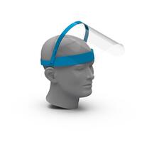 Artikelbild Face visor "Protection", antibacterial, light blue (antibacterial)