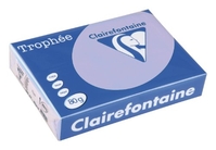 CLAIREFONTAINE - RESMA DE PAPEL TROPHÉE - 80 GR/M² - 500 HOJAS, A4 (21 X 29,7 CM) - COLOR MORADO