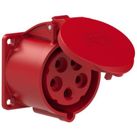 PRISE FEMELLE CEE 32 A 5 PÔLES PCE PC ELECTRIC 325-6TT 400 V ROUGE 1 PC(S)