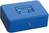 Geldcassette blauw 200x160x 90mm
