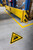 DURABLE -Pittogramma da pavimento "Attenzione passaggio carrelli", adesivo, diametro 430 mm