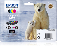 Epson Polar bear Multipack 26XL 4 colores