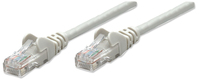 Intellinet Netzwerkkabel, Cat6, U/UTP, CCA, Cat6-kompatibel, RJ45-Stecker/RJ45-Stecker, 15,0 m, grau