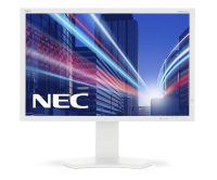 NEC MultiSync P242W 61,2 cm (24.1") 1920 x 1200 Pixeles WUXGA LED Blanco