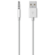 Apple iPod shuffle USB Cable audio kabel 0,045 m USB A Wit