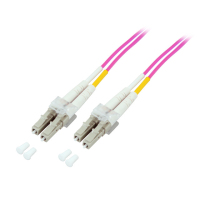 EFB Elektronik O0319.7,5 câble de fibre optique 7,5 m LC OM4 Violet