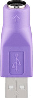 Goobay USB Type-A, PS/2, Violet