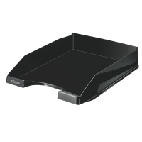 Esselte Desktop tray EUROPOST A4, Black Fekete