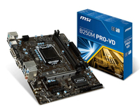 MSI B250M PRO-VD Intel® B250 LGA 1151 (Socket H4) micro ATX