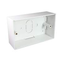 Cablenet Double Gang PVC Back Box 45mm