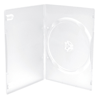 MediaRange Zubehör CD-/DVD-Rohlinge Funda de DVD 1 discos Transparente
