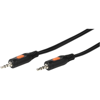 Vivanco 46044 audio kabel 1,5 m 3.5mm Zwart, Oranje