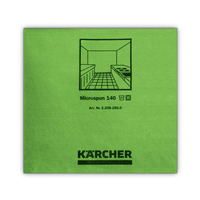 Kärcher 3.338-250.0 Reinigungstücher Mikrofaser Grün
