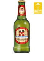 Feldschlösschen Braufrisch Bier 330 ml Glasflasche 5%
