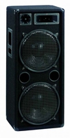 Omnitronic DX-2222 Schwarz 500 W