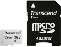 Transcend microSDHC 300S 32GB 32 Go NAND Classe 10