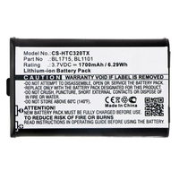 CoreParts MBXTWR-BA0299 two-way radio accessory Battery