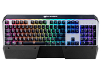 COUGAR Gaming Attack X3 RGB keyboard USB Black, Silver