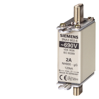 Siemens 3NA3810-6 fusibile di sicurezza Alta tensione 1 pz