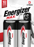 Energizer MAX – D Jednorazowa bateria Alkaliczny