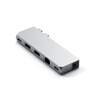 Satechi Pro Hub Mini Acoplamiento USB 3.2 Gen 1 (3.1 Gen 1) Type-C Plata