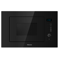 Hisense HB20MOBX5UK microwave Built-in Solo microwave 20 L 800 W Black