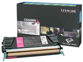 Lexmark C534 cartuccia toner 1 pz Originale Magenta