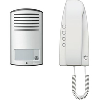 bticino 363211 Audio-Intercom-System Aluminium, Weiß