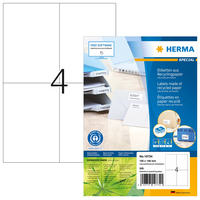 HERMA 10734 printeretiket Wit Zelfklevend printerlabel