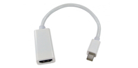 Target HDMINIDP-HDMI video cable adapter 0.15 m Mini DisplayPort White