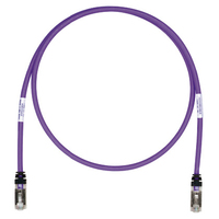 Panduit Cat6A S/FTP RJ-45 cable de red Violeta 5 m S/FTP (S-STP)